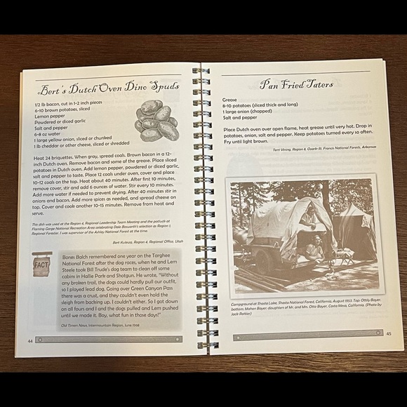Camp Cooking 100 Years Cookbook - Picture 4 of 4